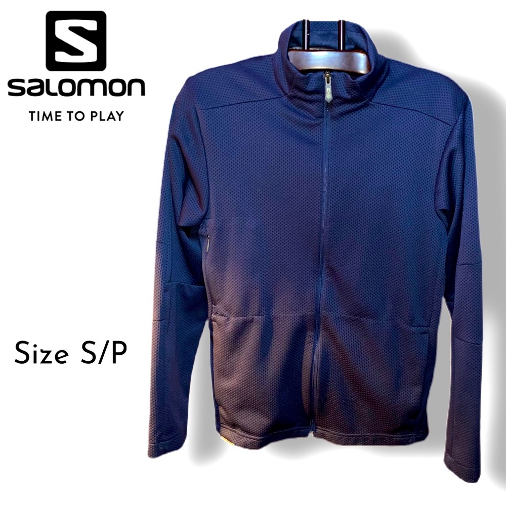 Salomon Light Weight Unisex Active Zip Up Jacket